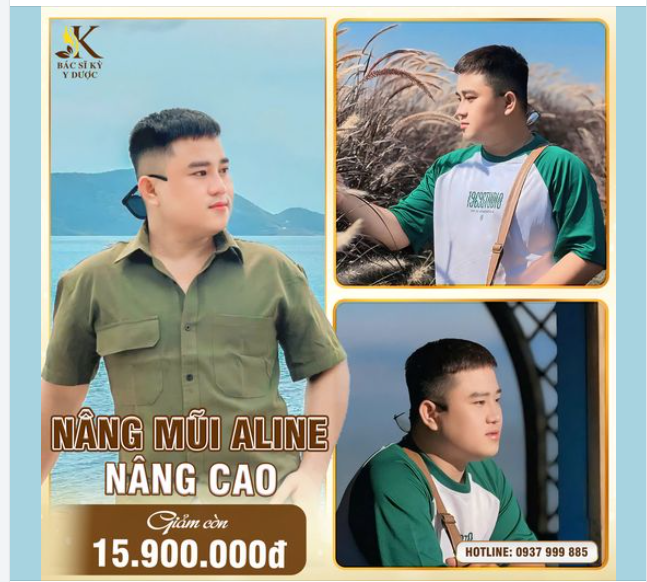 NÂNG MŨI ALINE NÂNG CAO NAY CHỈ CÒN 15,9TR