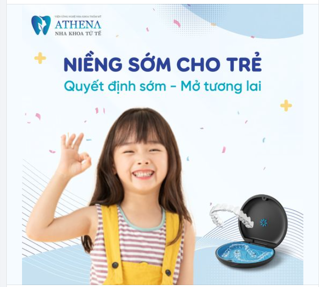 Niềng răng sớm cho bé quyết định sớm  mở tương lai 