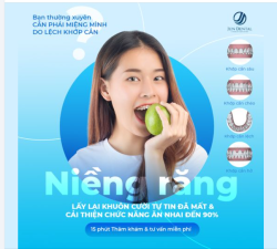 NIỀNG RĂNG - 6 THÁNG HẾT LỆCH LẠC