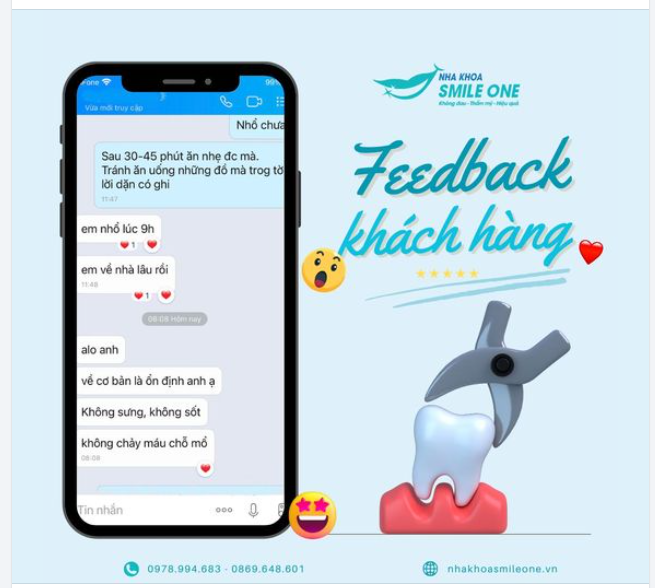 "Về cơ bản là ổn định anh ạ, không sưng, không sốt, không chảy máu"