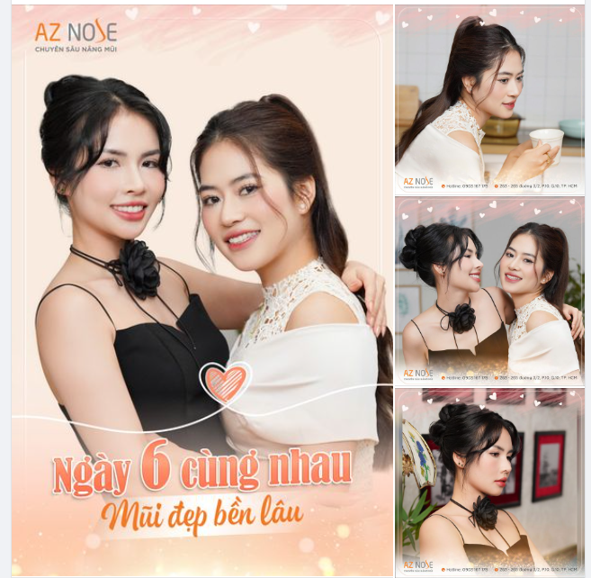 Tết này xinh đẹp, có chị có em...