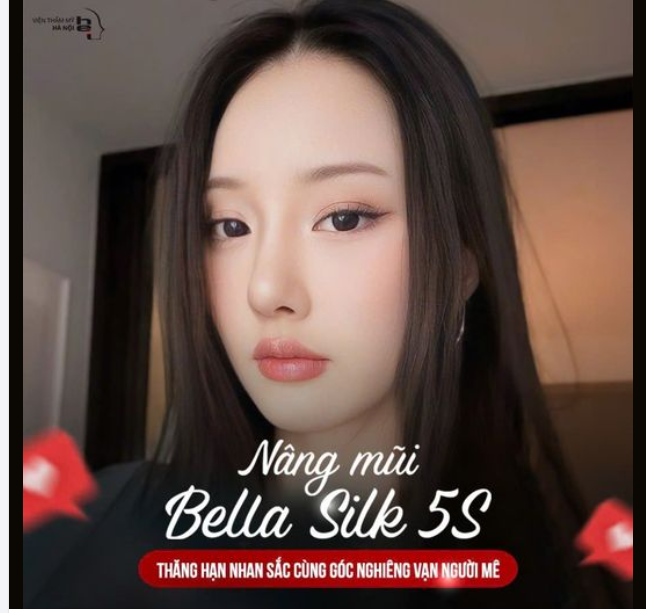 NÂNG MŨI BELLA SILK 5S 45P thực hiện - 15 ngày đẹp tự nhiên 
