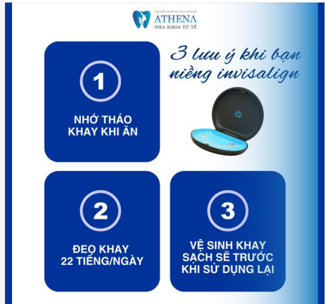 3 lưu ý quan trọng khi  niềng răng Invisalign 