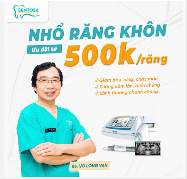 CÓ PIEZOTOME NGẠI GÌ RĂNG KHÔN? CHỈ TỪ 500K/RĂNG NHẸ NHÀNG, CHÍNH XÁC, NHANH CHÓNG