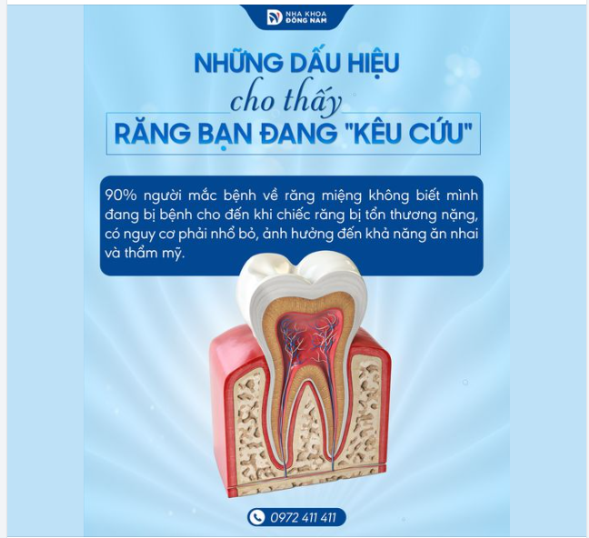 NHỮNG "TÍN HIỆU" CHO THẤY RĂNG BẠN ĐANG KHÔNG KHỎE