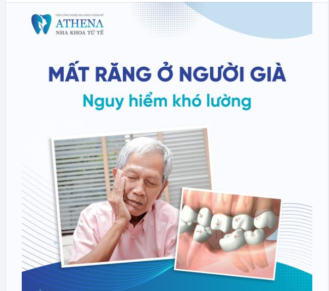 Mất răng ở người già - Nguy hiểm khó lường