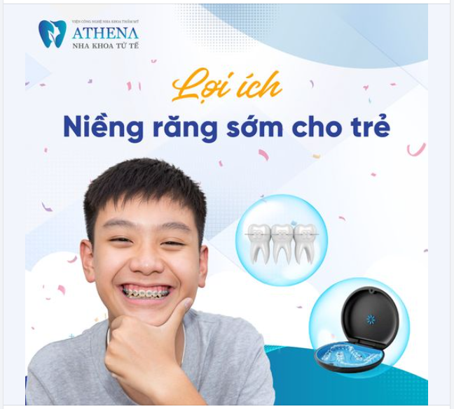 5 lợi ích vàng của việc niềng răng sớm cho trẻ