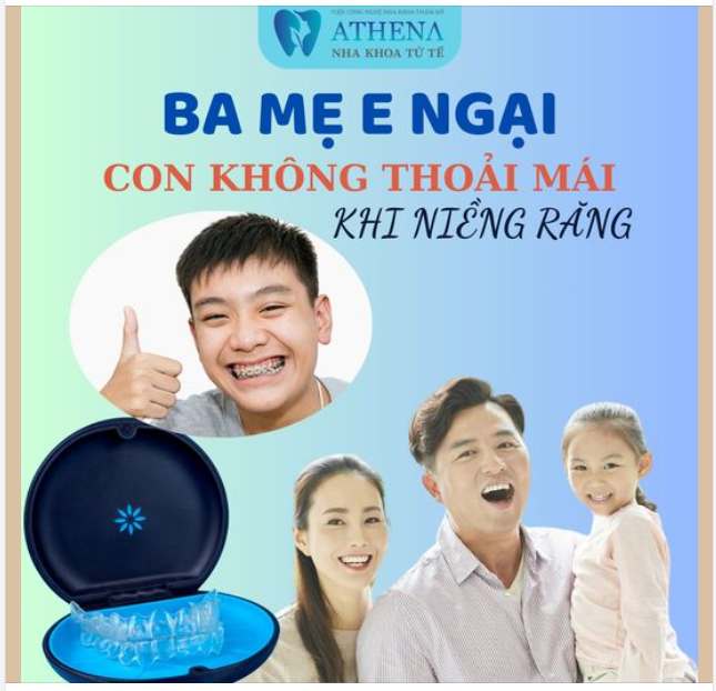 Mong muốn mang cho con nụ cười xinh và sự tự tin nhưng ba mẹ nào cũng e ngại liệu con có thoải mái, và bị giới hạn khi niềng răng