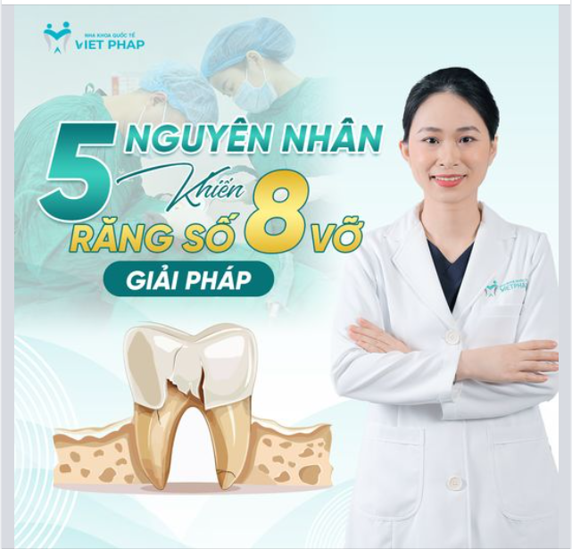 5 NGUYÊN NHÂN KHIẾN RĂNG SỐ 8 BỊ SÂU VỠ - GIẢI PHÁP