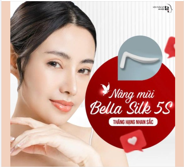 NÂNG MŨI BELLA SILK 5S - SLAY CHUẨN TÂY