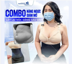 COMBO NÂNG NGỰC GIẢM MỠ LẤY LẠI VÓC DÁNG SAU SINH