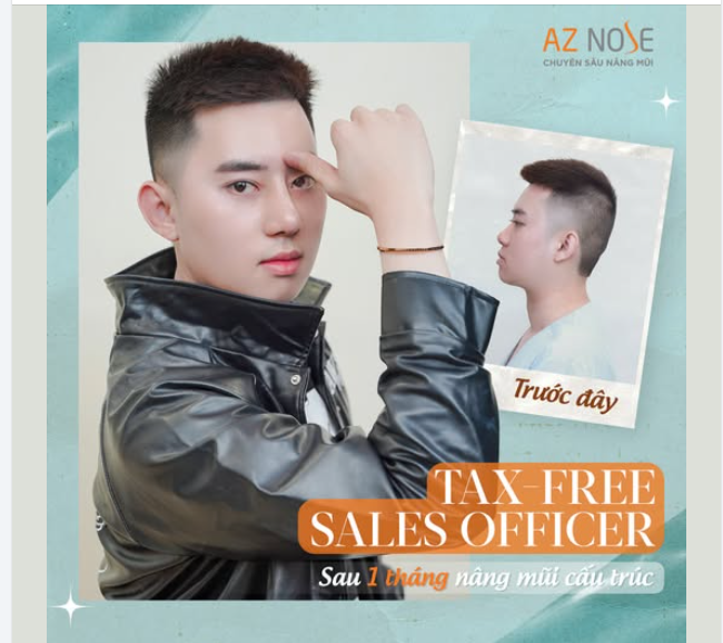 Màn lột xá.c quá ấn tượng của nam Tax-free Sales Officer Tân Sơn Nhất