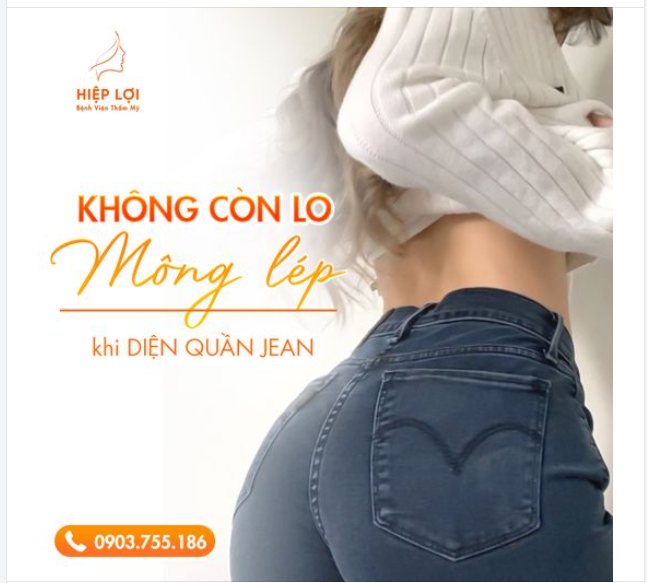 Với những ai sở hữu vòng 3 không mấy đầy đặn, việc diện quần jean thường tạo ra cảm giác thiếu tự tin