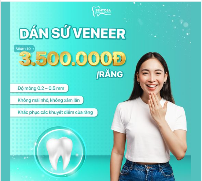SIÊU PHẨM DÁN SỨ VENEER GIẢM CÒN TỪ 3.500.000Đ/RĂNG