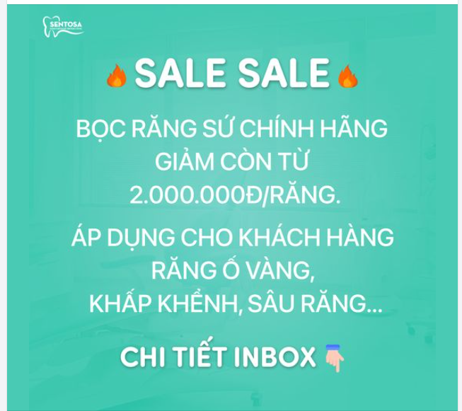 BỌC RĂNG SỨ CHÍNH HÃNG GIẢM CÒN TỪ 2.000.000Đ/RĂNG