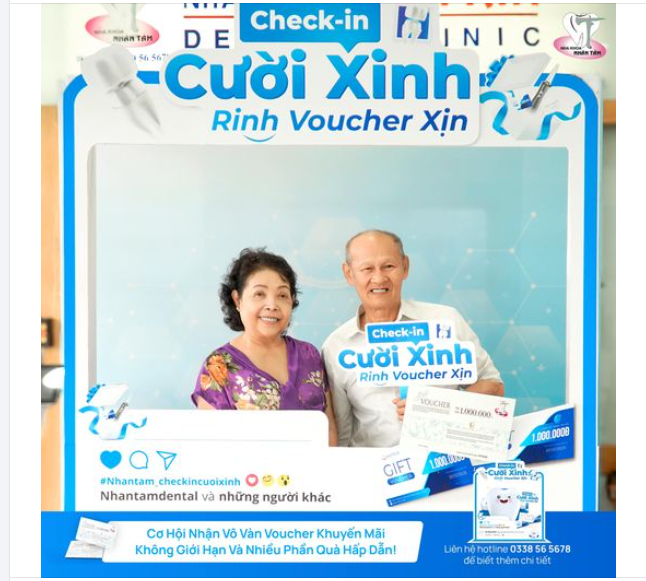 TỰ TIN CƯỜI XINH, HÀO HỨNG CHECK IN