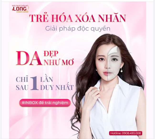 TRẺ HÓA XÓA NHĂN - GIẢI PHÁP ĐỘC QUYỀN