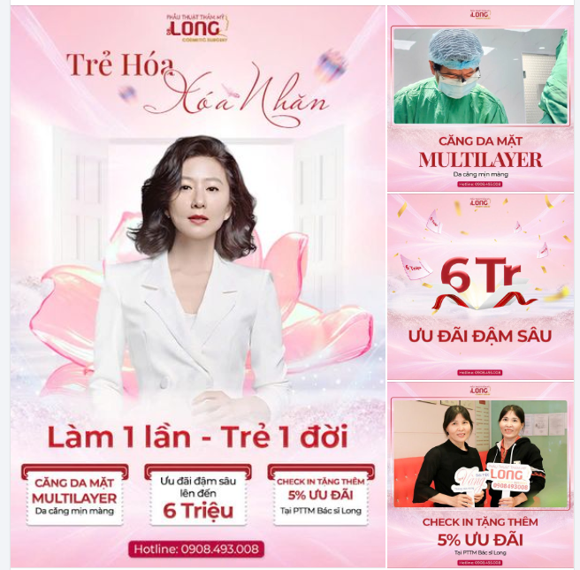 TRẺ HÓA DA TỨC THÌ - LÀM 1 LẦN, TRẺ 1 ĐỜI