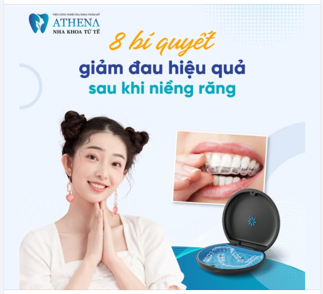 8 bí quyết giảm đau hiệu quả khi niềng răng 
