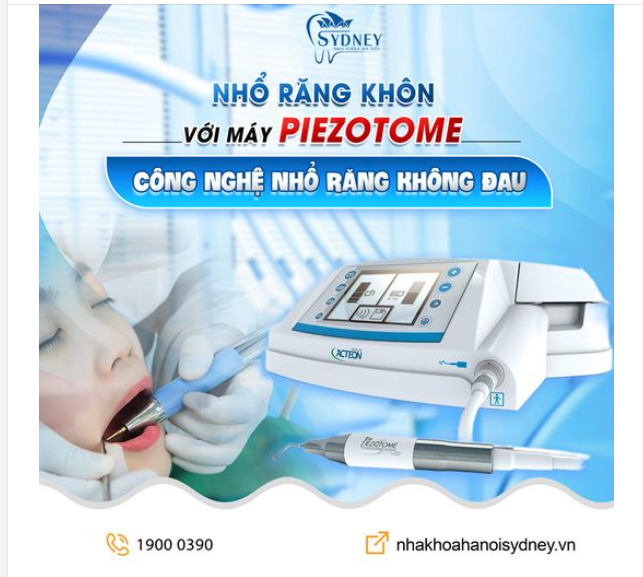 CÔNG NGHỆ PIEZOTOME - NHỔ RĂNG KHÔNG ĐAU