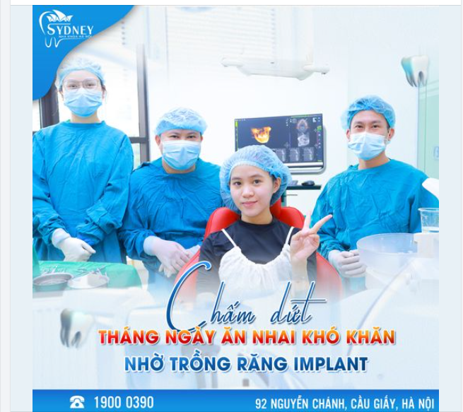 CHẤM DỨT THÁNG NGÀY ĂN NHAI KHÓ KHĂN NHỜ TRỒNG RĂNG IMPLANT