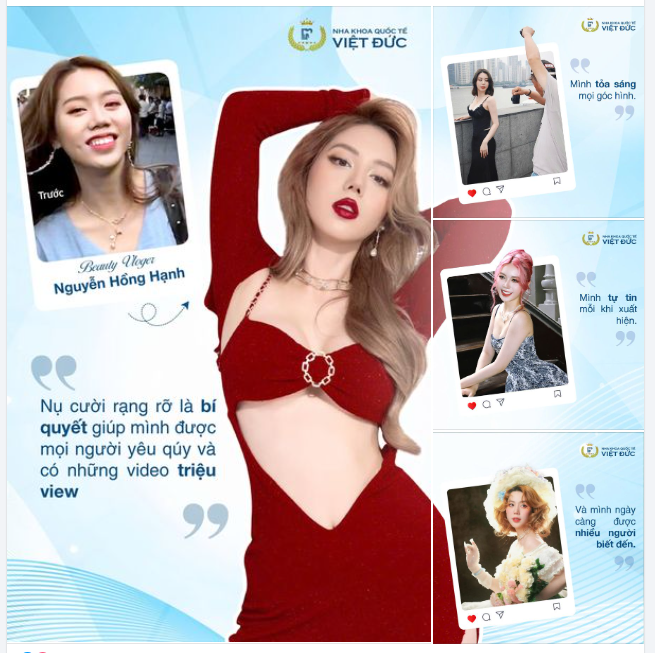 NỤ CƯỜI - ĐIỂM KHỞI TẠO THÀNH CÔNG CỦA BEAUTY VLOGER HỒNG HẠNH