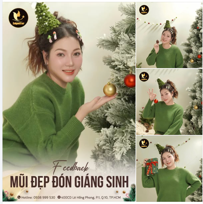 FEEDBACK CHỊ ĐẸP SAIGON STAR - LUNG LINH ĐÓN GIÁNG SINH