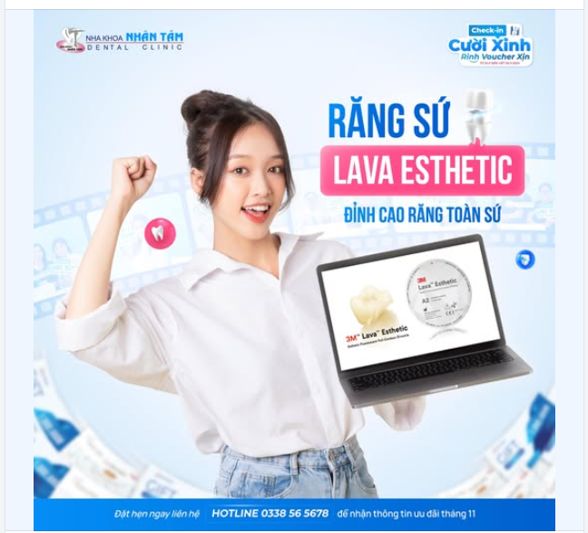 Răng sứ Lava Esthetic – Đỉnh cao công nghệ thẩm mỹ răng toàn sứ