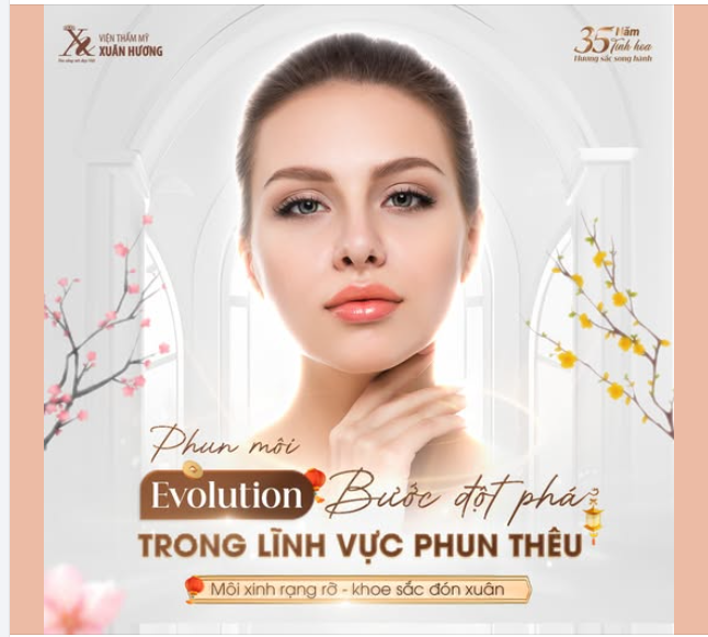 PHUN MÔI EVOLUTION - BƯỚC ĐỘT PHÁ TRONG LĨNH VỰC PHUN THÊU