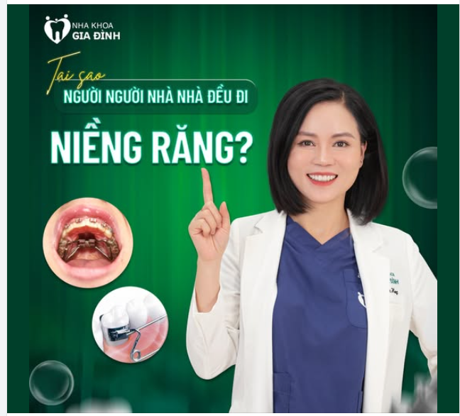 TẠI SAO NGƯỜI NGƯỜI NHÀ NHÀ ĐỀU ĐI NIỀNG RĂNG?