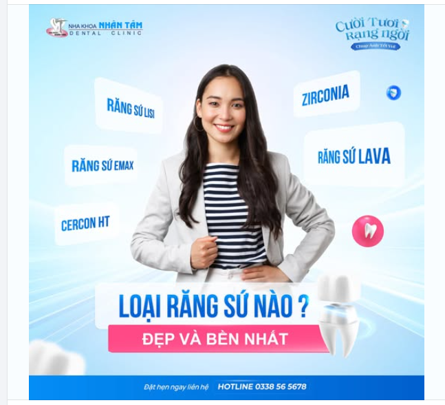 Bọc răng sứ loại nào đẹp và bền nhất?