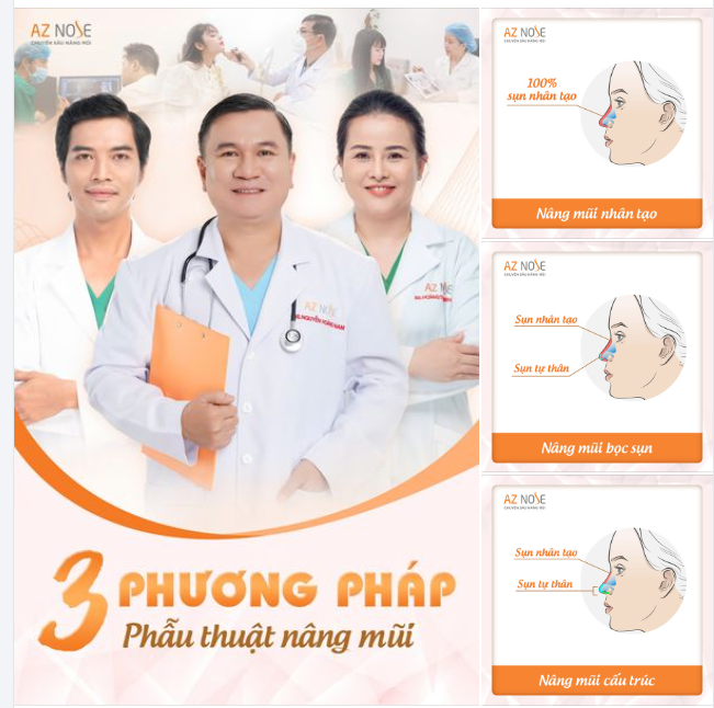 Phương pháp nâng mũi AN TOÀN - HIỆU QUẢ