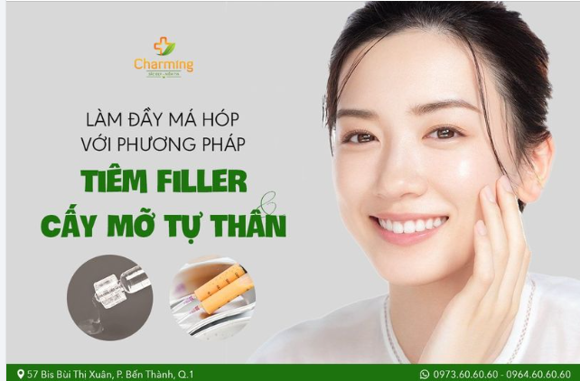 TIÊM FILLER VÀ CẤY MỠ TỰ THÂN – LỰA CHỌN HOÀN HẢO ĐỂ LÀM ĐẦY MÁ HÓP