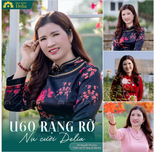 Mỗi độ tuổi, một nét đẹp riêng và nụ cười là dấu ấn rực rỡ nhất