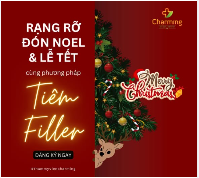 RẠNG RỠ CÙNG TIÊM FILLER ĐÓN NOEL VÀ MÙA LỄ HỘI