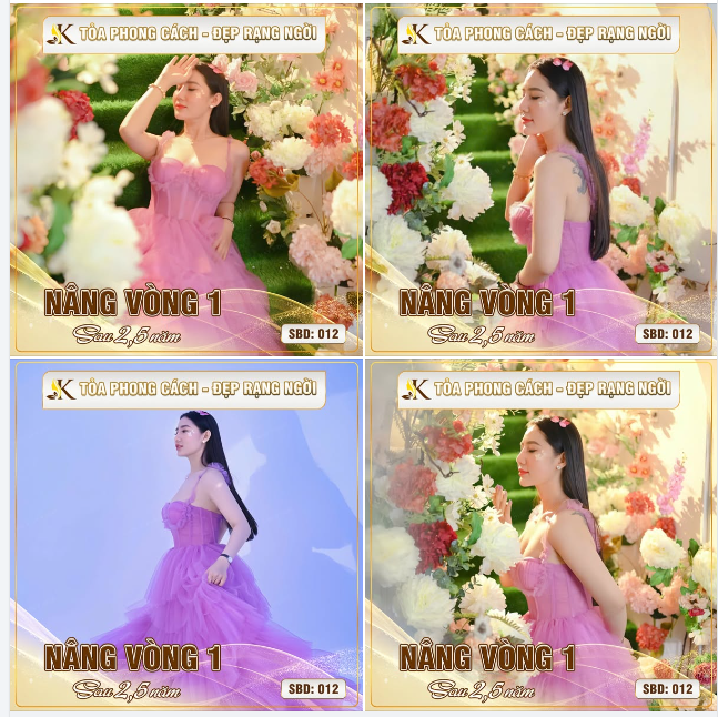 CUỘC THI ẢNH "TỎA PHONG CÁCH - ĐẸP RẠNG NGỜI"  Số báo danh: 012