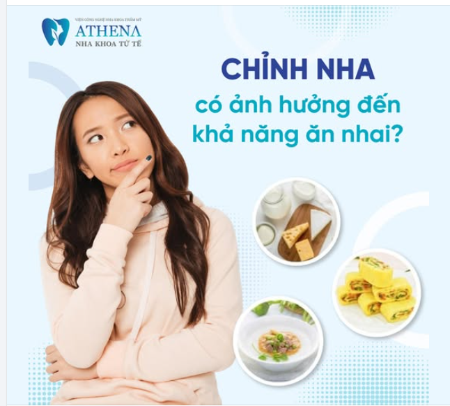 Niềng răng có gây khó khăn cho ăn uống không?