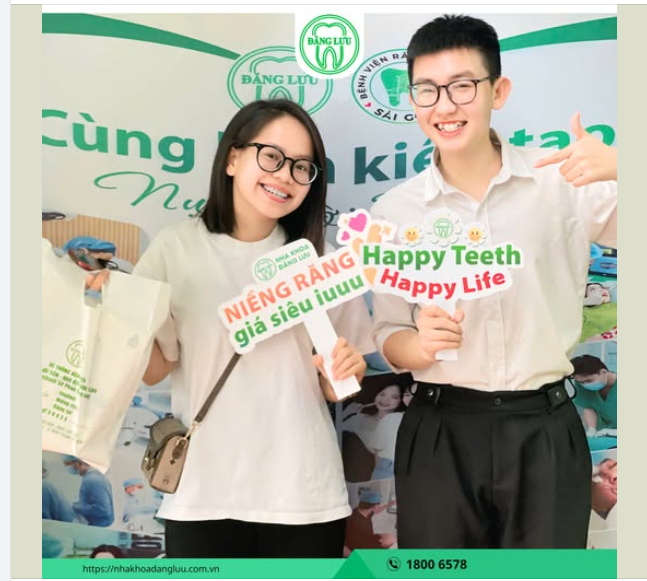 NIỀNG RĂNG Giá Siêu Iuuu, CƯỜI XINH Quá "So Cute"
