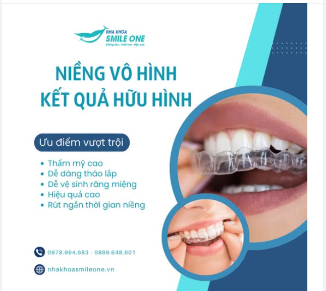NIỀNG RĂNG VÔ HÌNH, KẾT QUẢ HỮU HÌNH