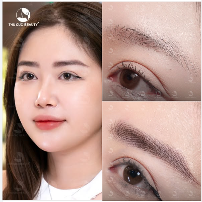 Đôi lông mày tạo nên gương mặt có điểm nhấn sắc nét