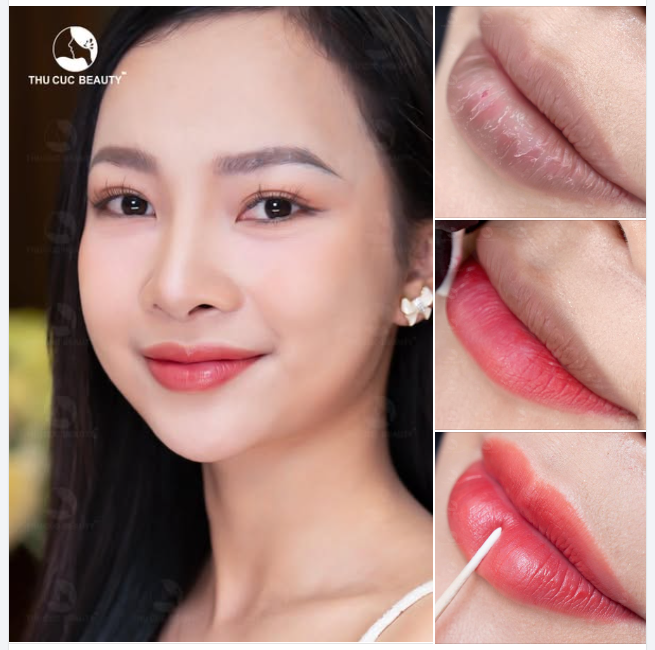 Phun xăm TC 2.5Tr Khắc phục tình trạng môi thâm kém sắc