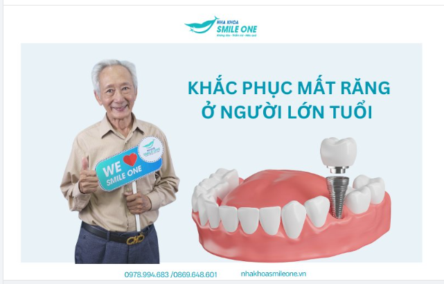MẤT RĂNG LÀM MỖI BỮA ĂN TRỞ THÀNH NỖI ÁM ẢNH VỚI BỐ MẸ?