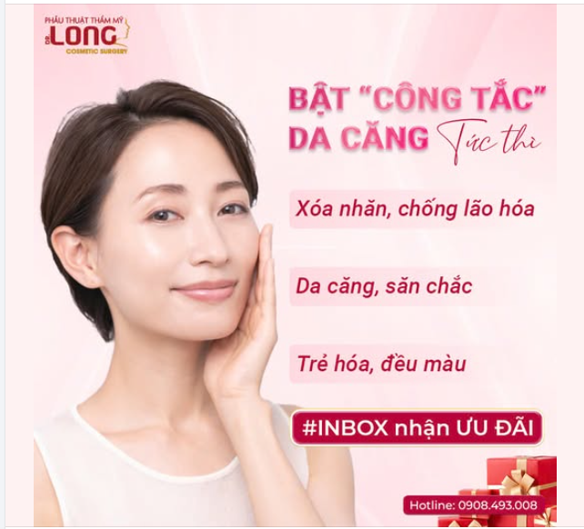 BẬT CÔNG TẮC DA CĂNG - XÓA NHĂN TỨC THÌ