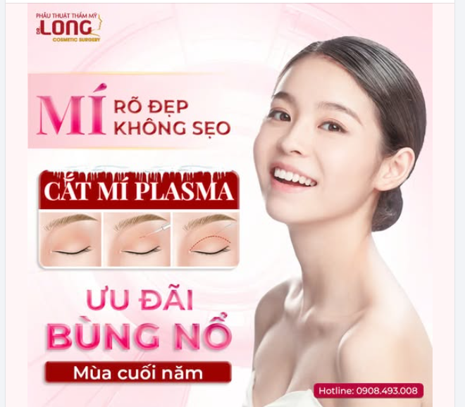 CÁCH NHANH NHẤT ĐỂ SỞ HỮU ĐÔI MẮT 2 MÍ TO TRÒN XINH ĐẸPĐẾN cắt mí tại PTTM Bác sĩ Long, mí rõ nếp nói không với SẸO