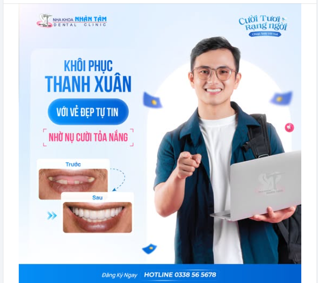 Khôi phục thanh xuân với vẻ đẹp tự tin nhờ nụ cười tỏa nắng
