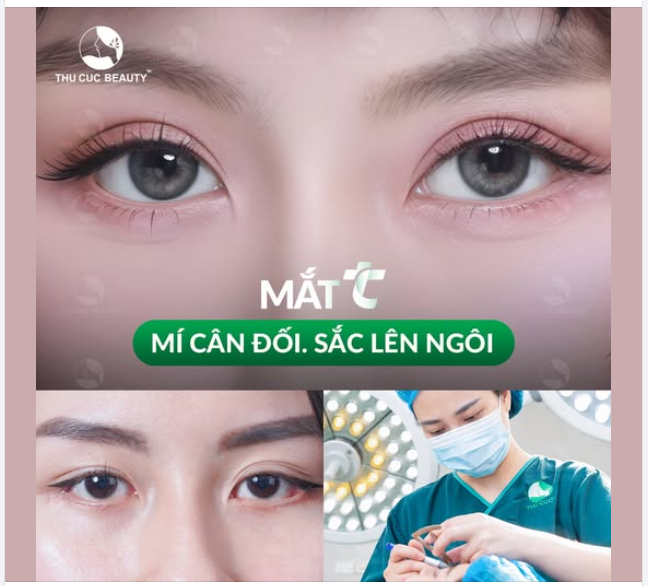 Hết khuyết điểm về mắt sau khi cắt mí TC
