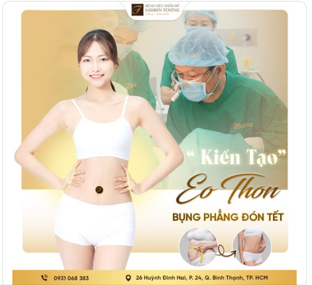 KIẾN TẠO EO THON BỤNG PHẲNG ĐÓN TẾT.