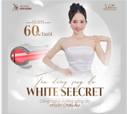 Trải nghiệm tắm dưỡng sáng da White Seecret  Công nghệ chuẩn Châu Âu