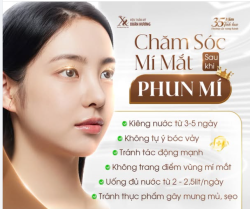 NHỮNG ĐIỀU CẦN LƯU Ý SAU KHI PHUN MÍ MẮT!