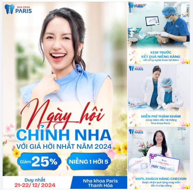 NGÀY HỘI CHỈNH NHA TẠI THANH HÓA - THĂM KHÁM MIỄN PHÍ VỚI TS.BS. ĐÀM NGỌC TRÂM